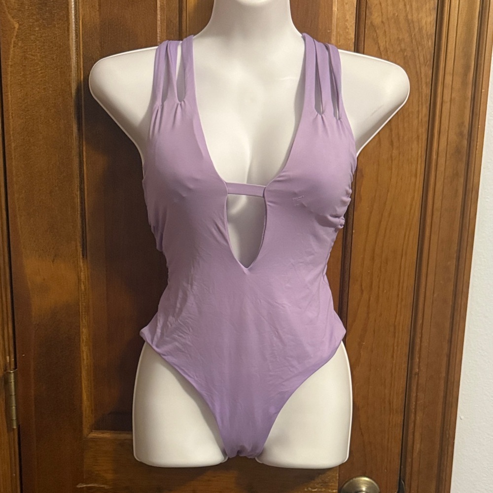 BECCA Lavender One Piece Swimsuit